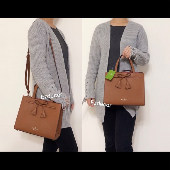 NWT Kate Spade Hayes Small Satchel Crossbody - Picture 8 of 8